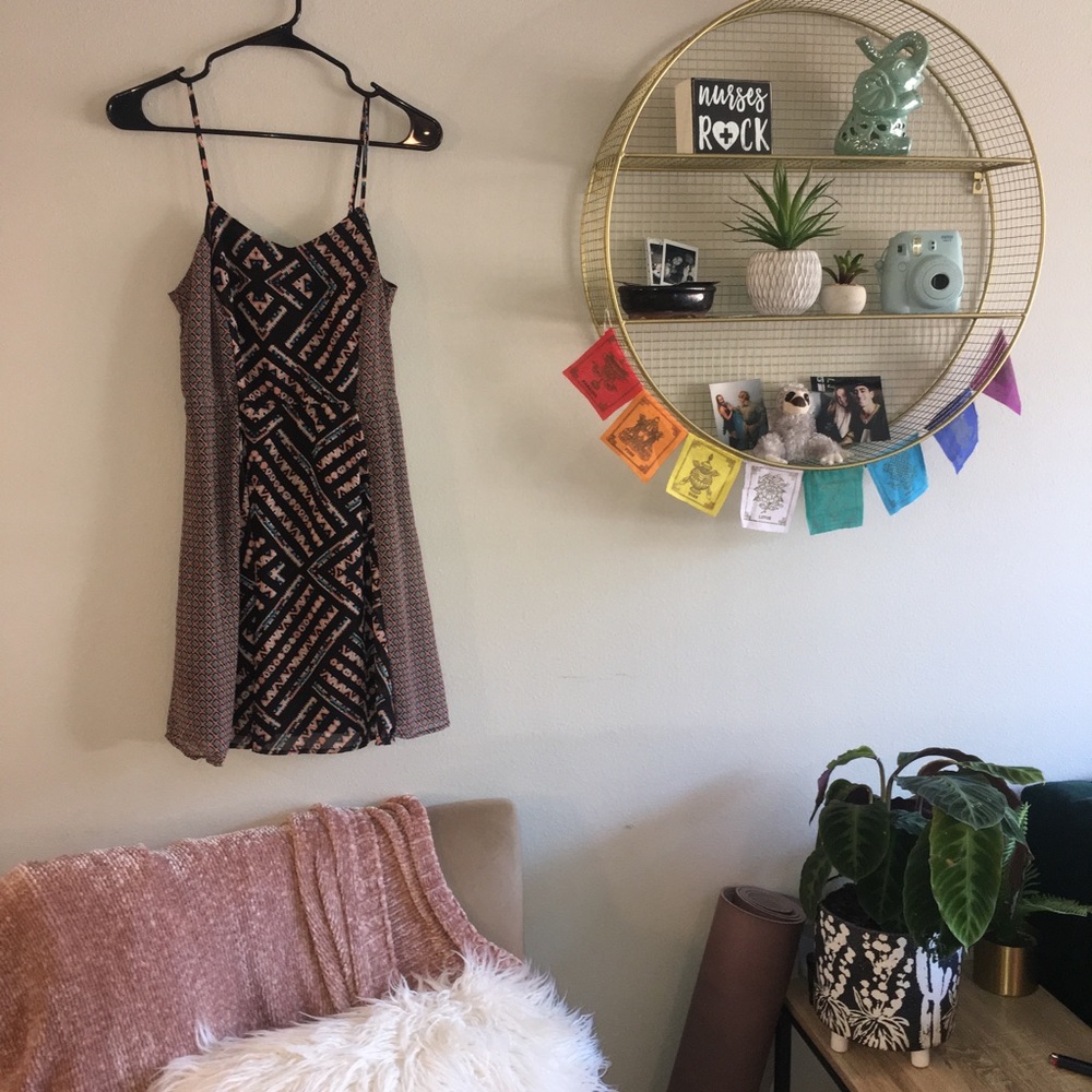 Xhilaration geometric hipster dress